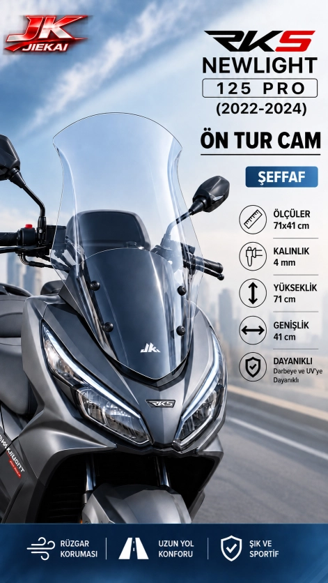 RKS NEWLİGHT TUR CAMI (ŞEFFAF) (Kopya)