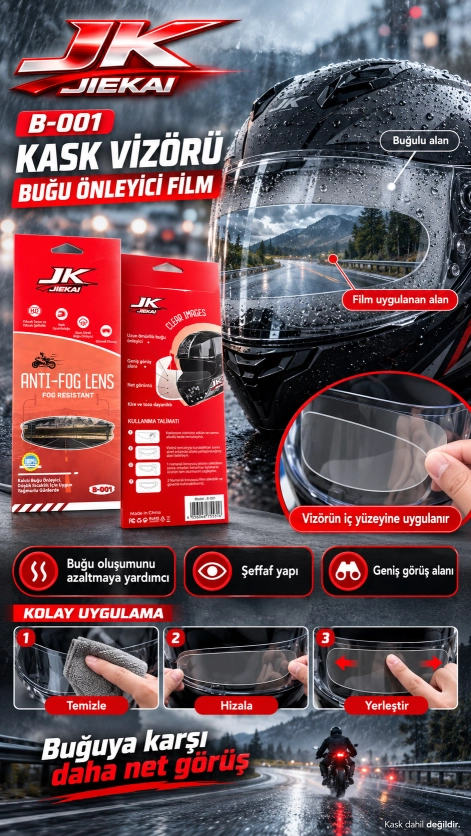 B-001 KASK BUGU BUHAR ÖNLEYİCİ