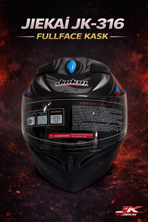 JİEKAİ JK-316-1 FULL FACE KASK