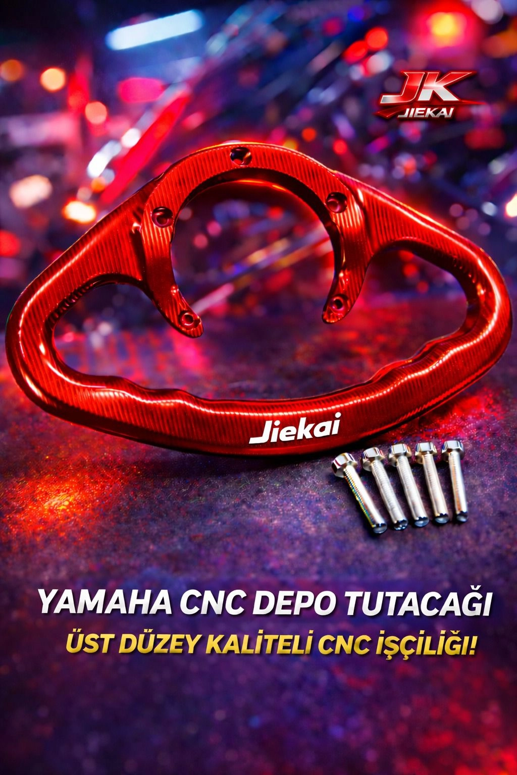 DP299 YAMAHA DEPO TUTAMAÇ *KIRMIZI* ( AÇIKLAMADA UYUMLU MODELLER )