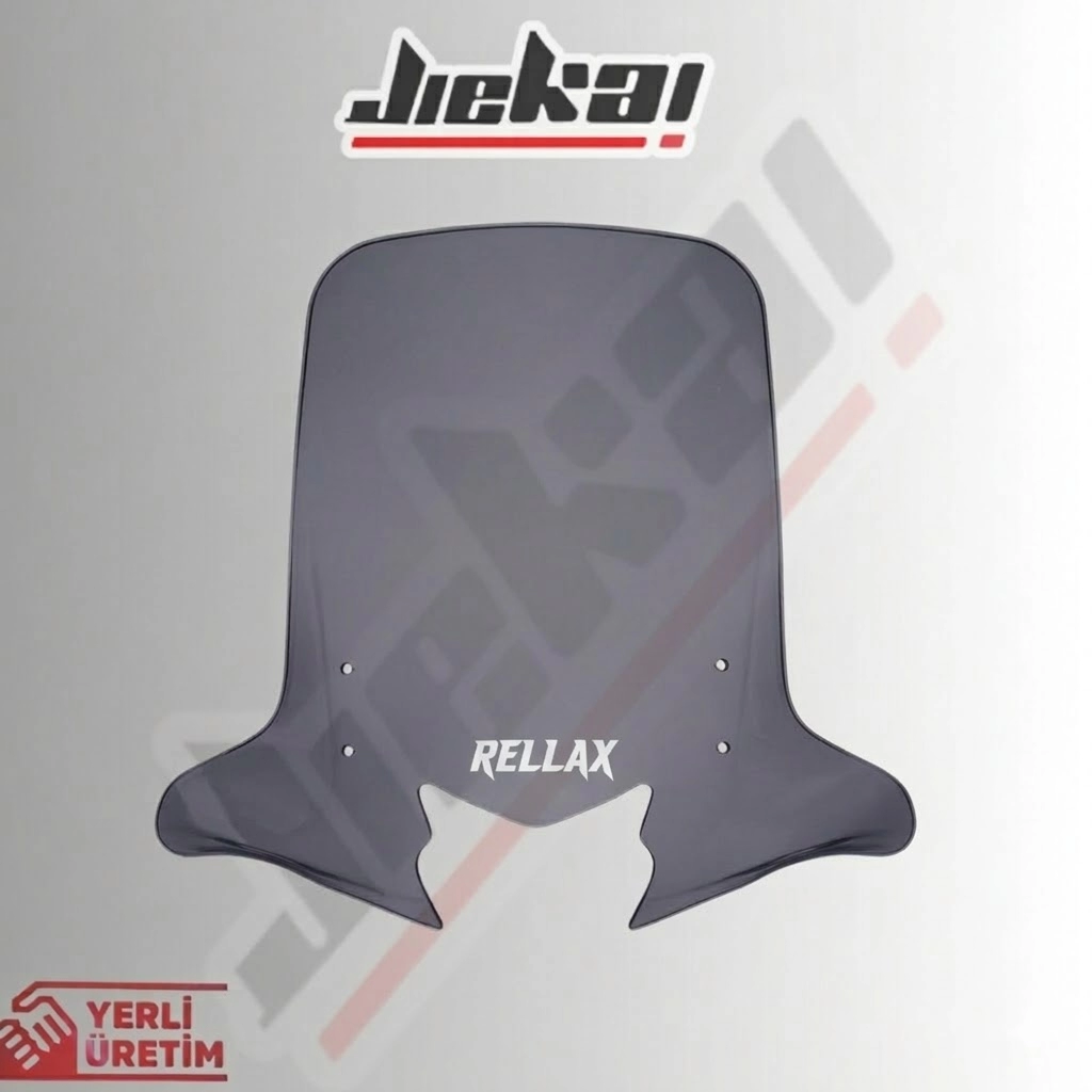 HONDA SH 125 2024-2025 *760* ELCİKLİ ÖN SPERLİK CAMI (FÜME) *APARATLI*