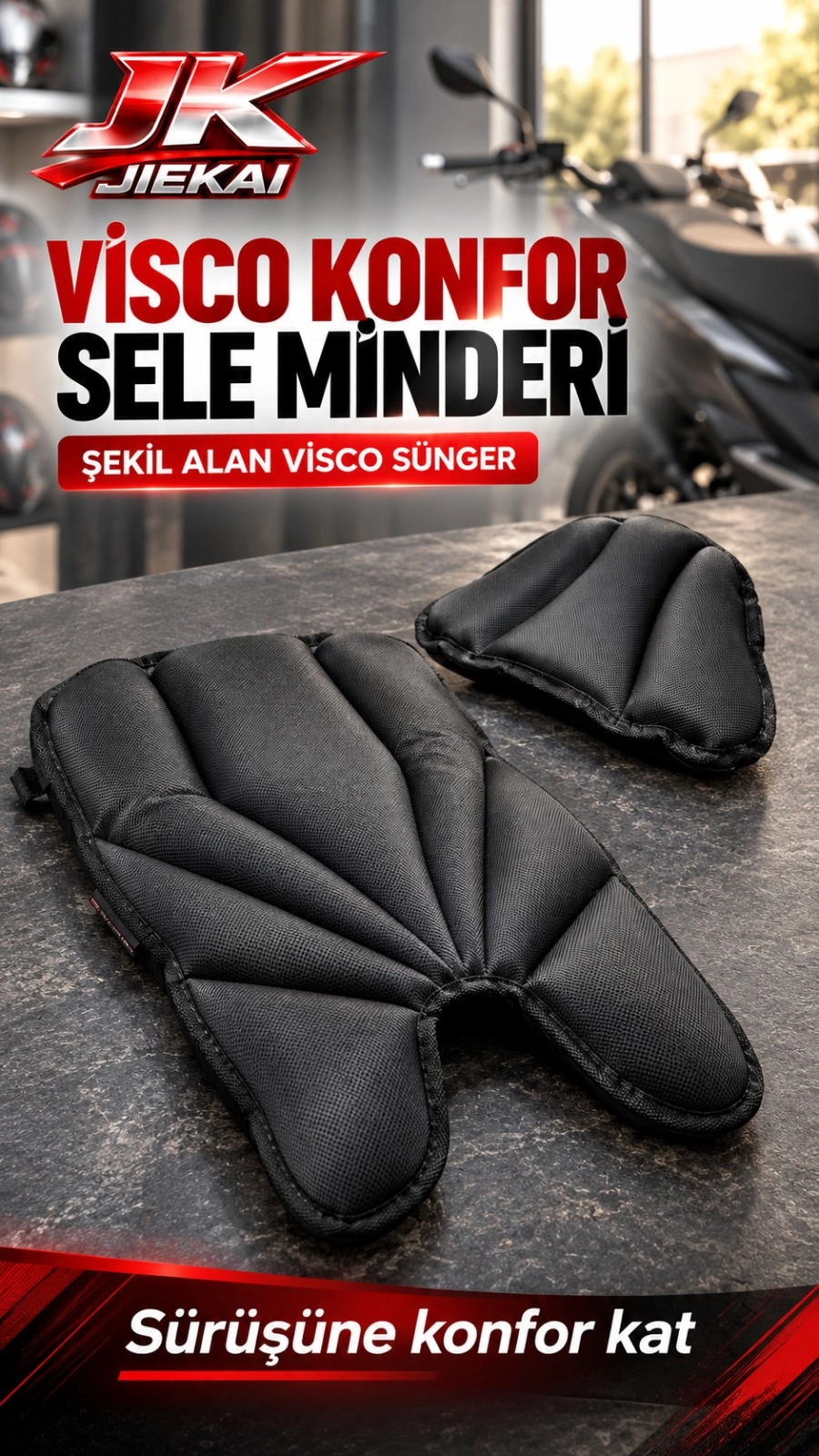 JK JİEKAİ J7 İKİLİ KONFOR SELE TÜM MOTORLARA UYUMLU
