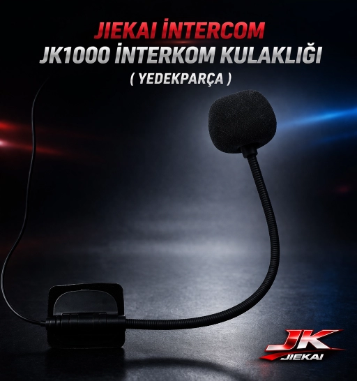 JİEKAİ İNTERCOM JK1000 İNTERKOM KULAKLIĞI ( YEDEKPARÇA )