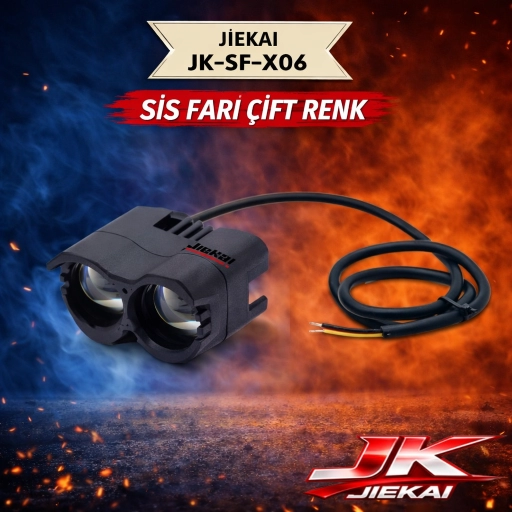 JİEKAİ JK-SF-X06 SİS FARI ÇİFT RENK - ( ADET FİYATIDIR )