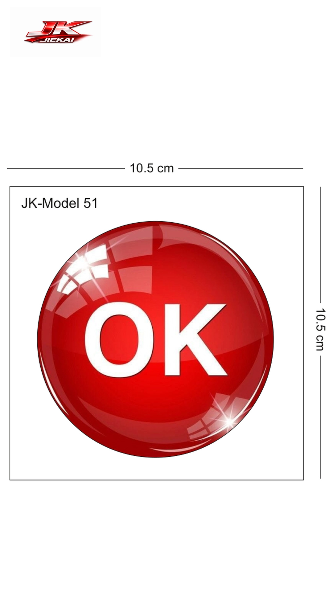 JK JİEKAİ MOTOSİKLET KASK AKSESUARI STİCKER MODEL 51  / MİNİMUM ALIM ADEDİ TOPTAN BAYİ MÜŞTERİLERİMİZ İÇİN 5 ADETTİR.