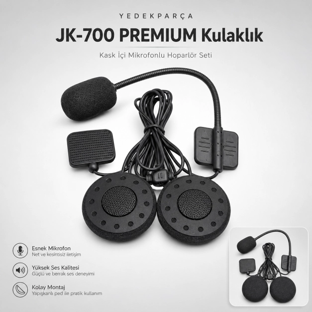 YEDEKPARÇA JK-700 PREMIUM Kulaklık